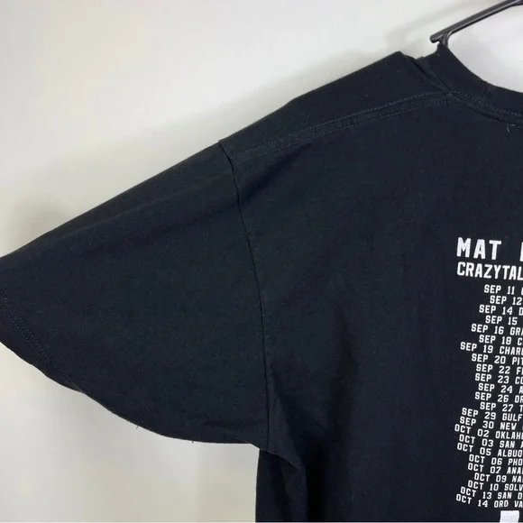 Mat Kearney MK Crazy Talk Tour 2018 T Shirt Adult XL Rock Music - Picture 9 of 10